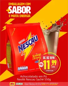 Big Supermercados ofertas Nescau - Pré-Visualização do folheto da loja Big Supermercados, válido de 25/09/2026