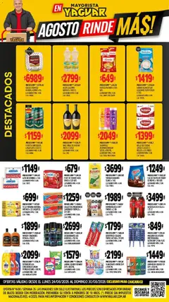Vista previa Yaguar - Oferta Semanal Parque Chacabuco válido desde el 24/08/2026