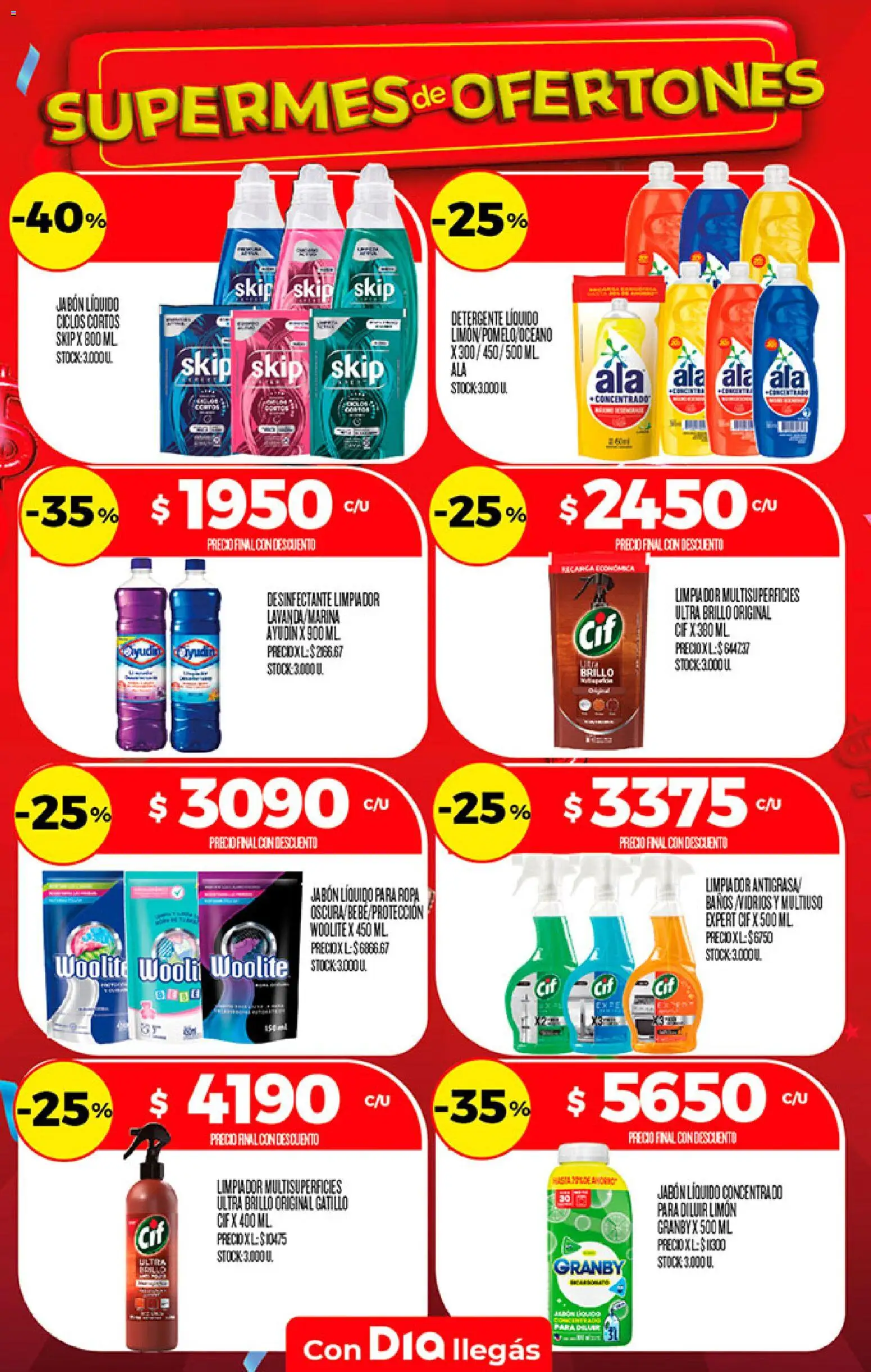 Supermercado DIA Ofertas │ válido desde el 19/08/2026 | Página: 24 | Productos: Antigrasa, Jabón, Limón, Pomelo