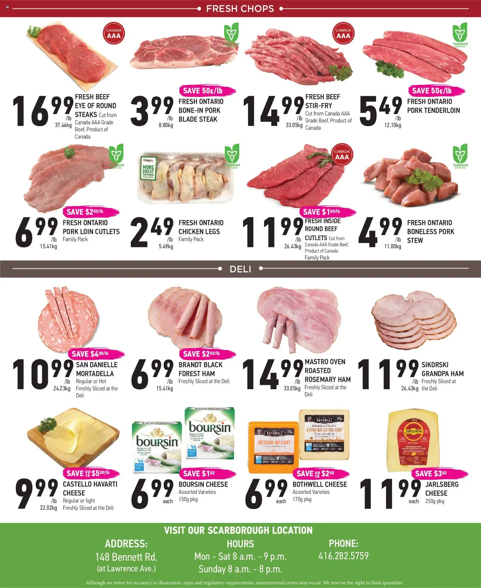 Coppas Fresh Market flyer valid from Sep 24, 2026 | Page: 4 | Products: Mortadella, Oven, Chicken, Pork