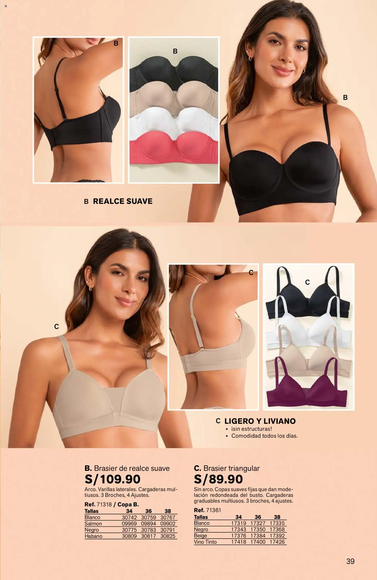 Catálogo Leonisa válido desde 24/08/2026 | Página: 39 | Productos: Vino, Vino tinto, Salmón