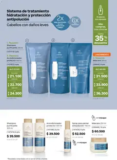 Natura catálogo ciclo 07 -  Vista previa de la revista de la tienda Natura valido desde el 08.04.2026 | Página: 22 | Productos: Shampoo, Máscara, Acondicionador
