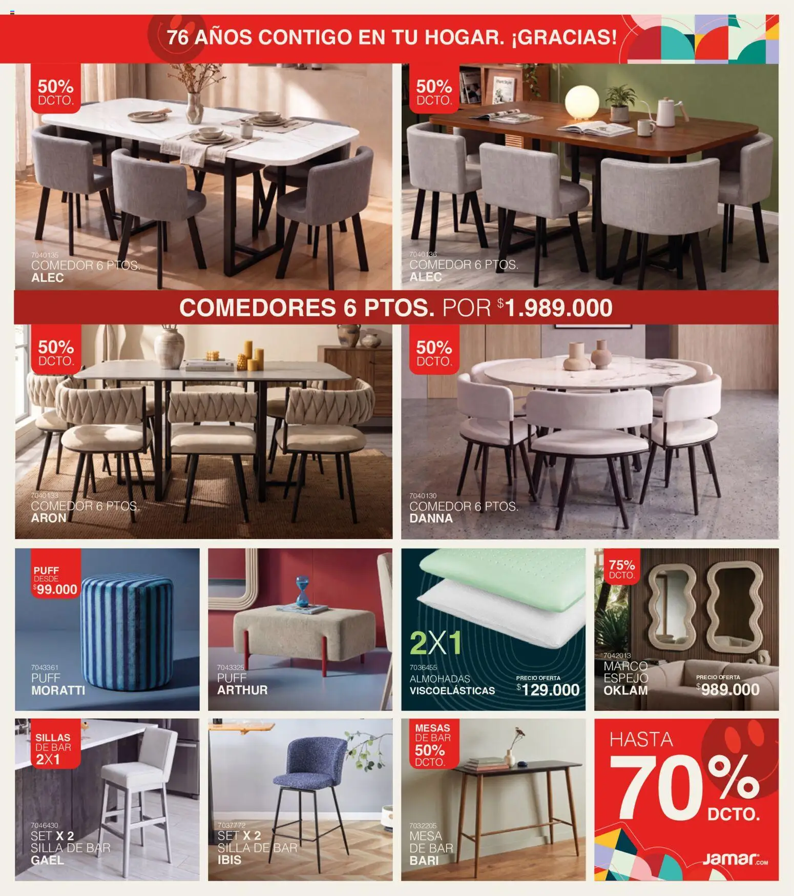 Muebles jamar revista - valida desde el 01/10/2026 | Página: 23