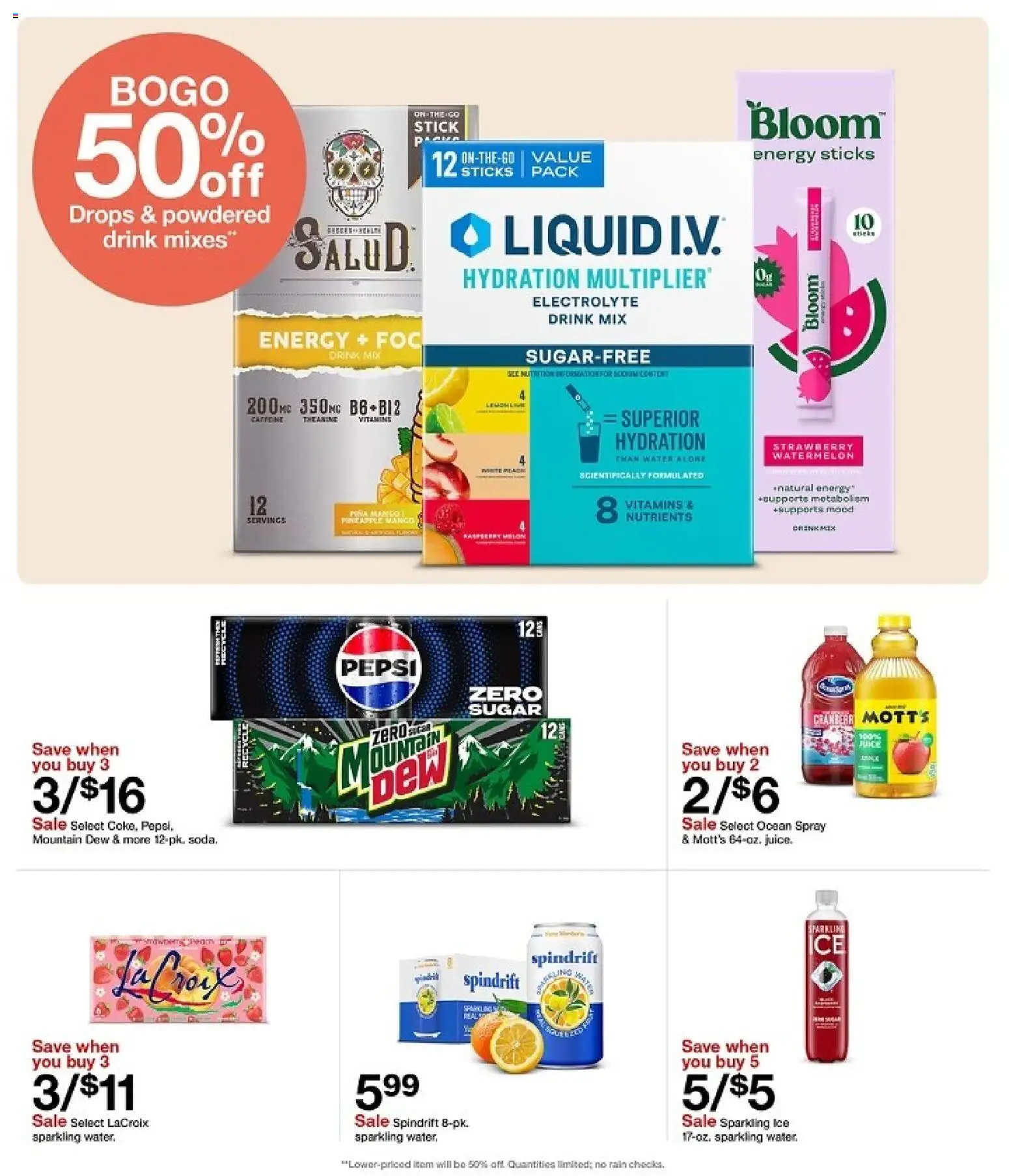 Target Weekly Ad - valid from 07/05/2026 | Page: 33 | Products: Water, Sugar, Mango, Watermelon