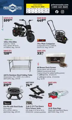 Preview of Princess Auto flyer - 2 Week Sale! from shop Princess Auto valid from 05.05.2026 | Page: 2