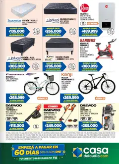 Vista previa Casa del Audio catálogo válido desde el 08/07/2026 | Página: 2 | Productos: Lavadora, Colchón, Manguera, Bordeadora