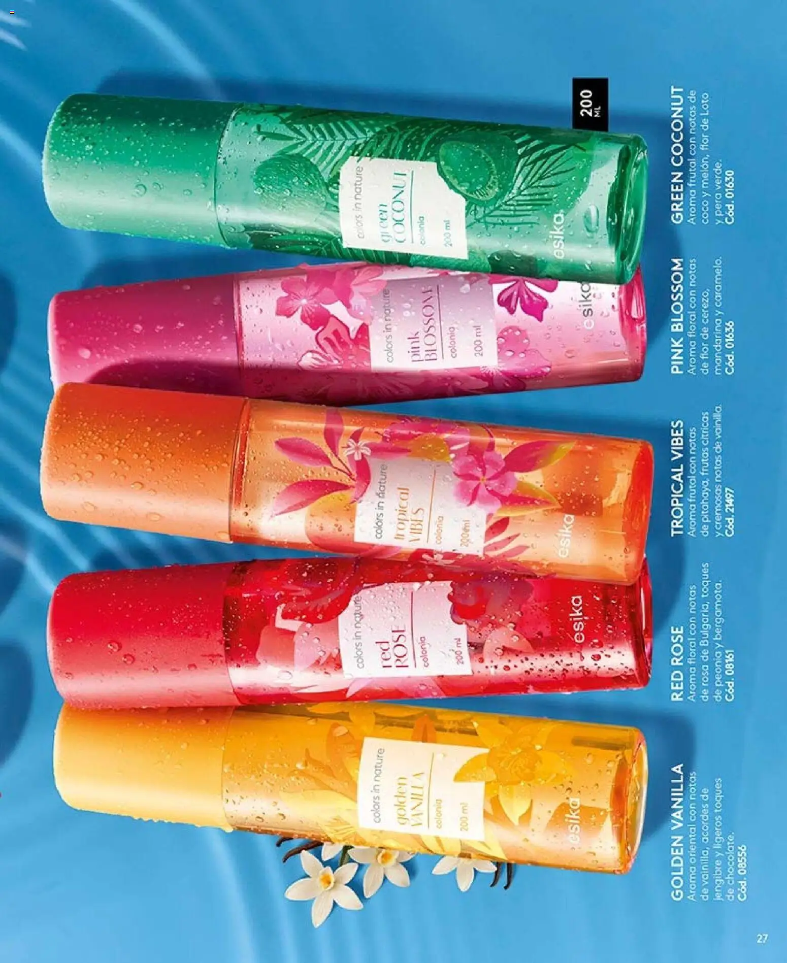 Ésika revista - valida desde el 07/08/2026 | Página: 27 | Productos: Frutas cítricas, Loto, Coco, Pera