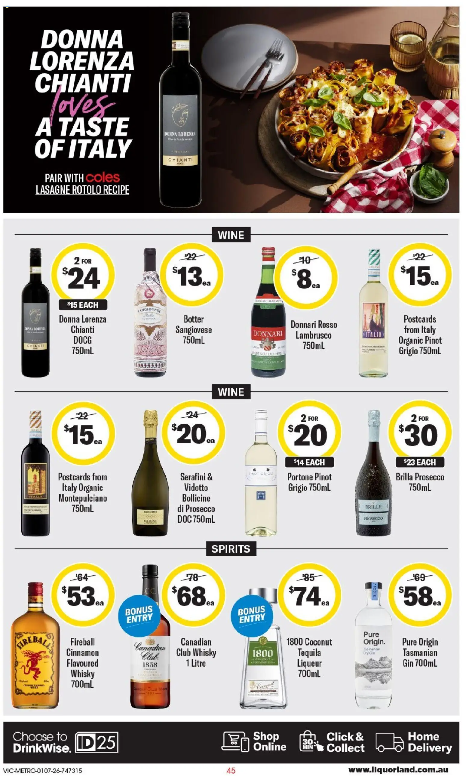 Liquorland catalogue - valid from 01/07/2026 | Page: 2 | Products: Wine, Gin