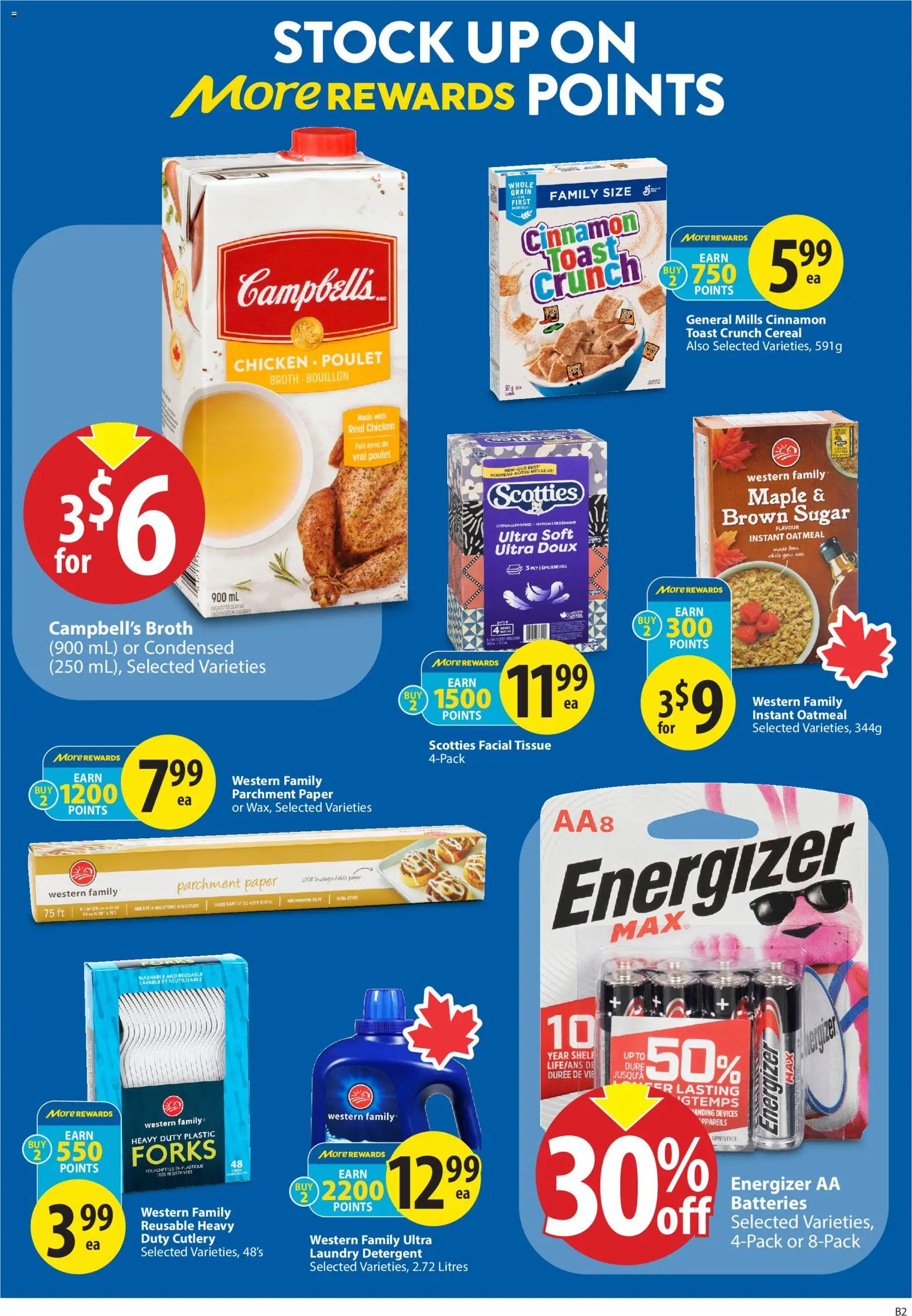 Save on foods flyer valid from 04.06.2026 | Page: 15 | Products: Detergent, Shelf, Chicken