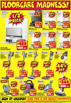 Preview of JB Hi-Fi catalogue - valid from 11.06.2026 | Page: 34 | Products: Cleaner, Portable, Robotic vacuum cleaner, Vacuum cleaner