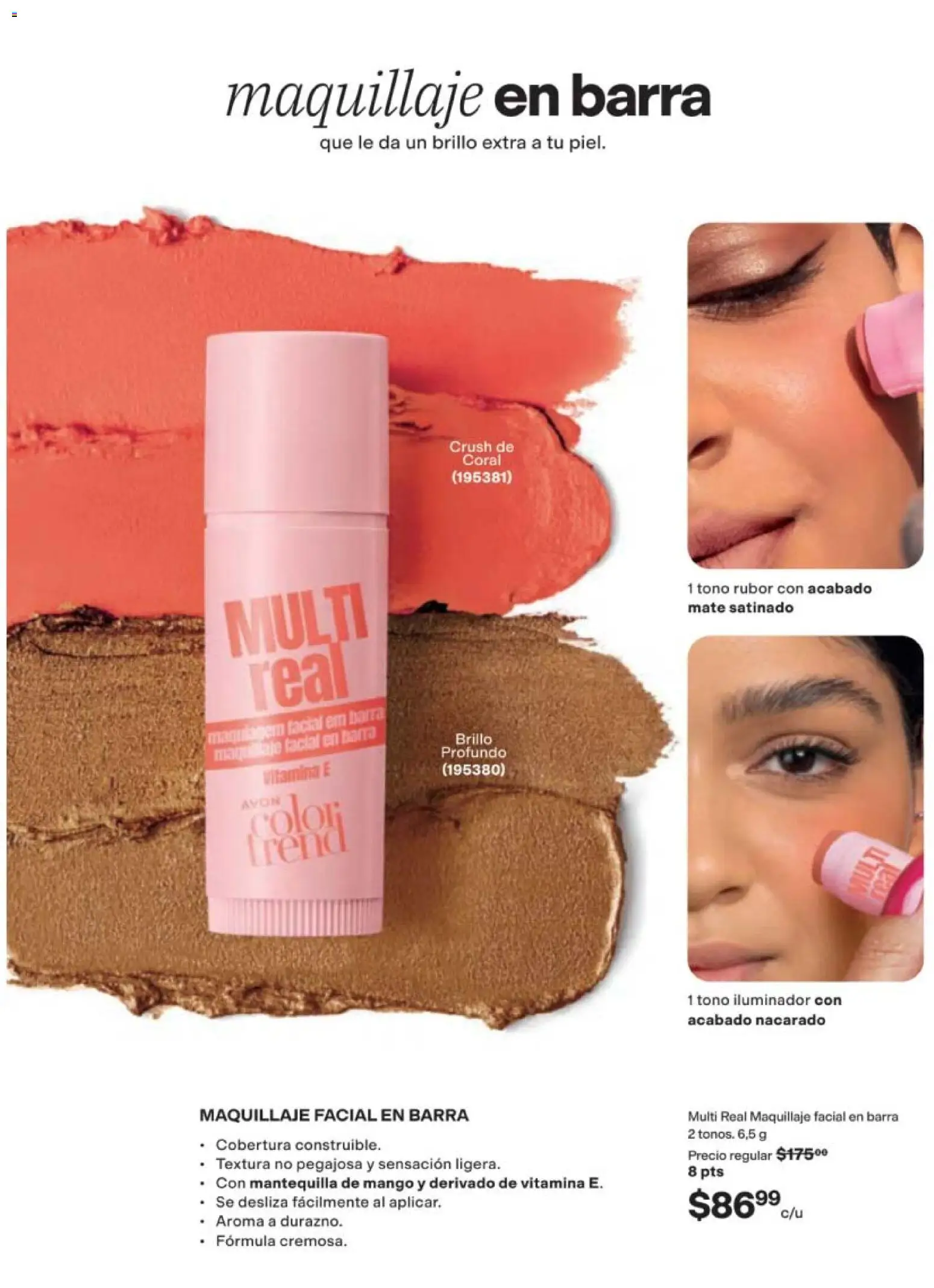 Nuevas ofertas de AVON válidas en toda la República Mexicana desde el 06/11/2026. ¡Encuentra las mejores ofertas en AVON campaña 17 2026! | Página: 107