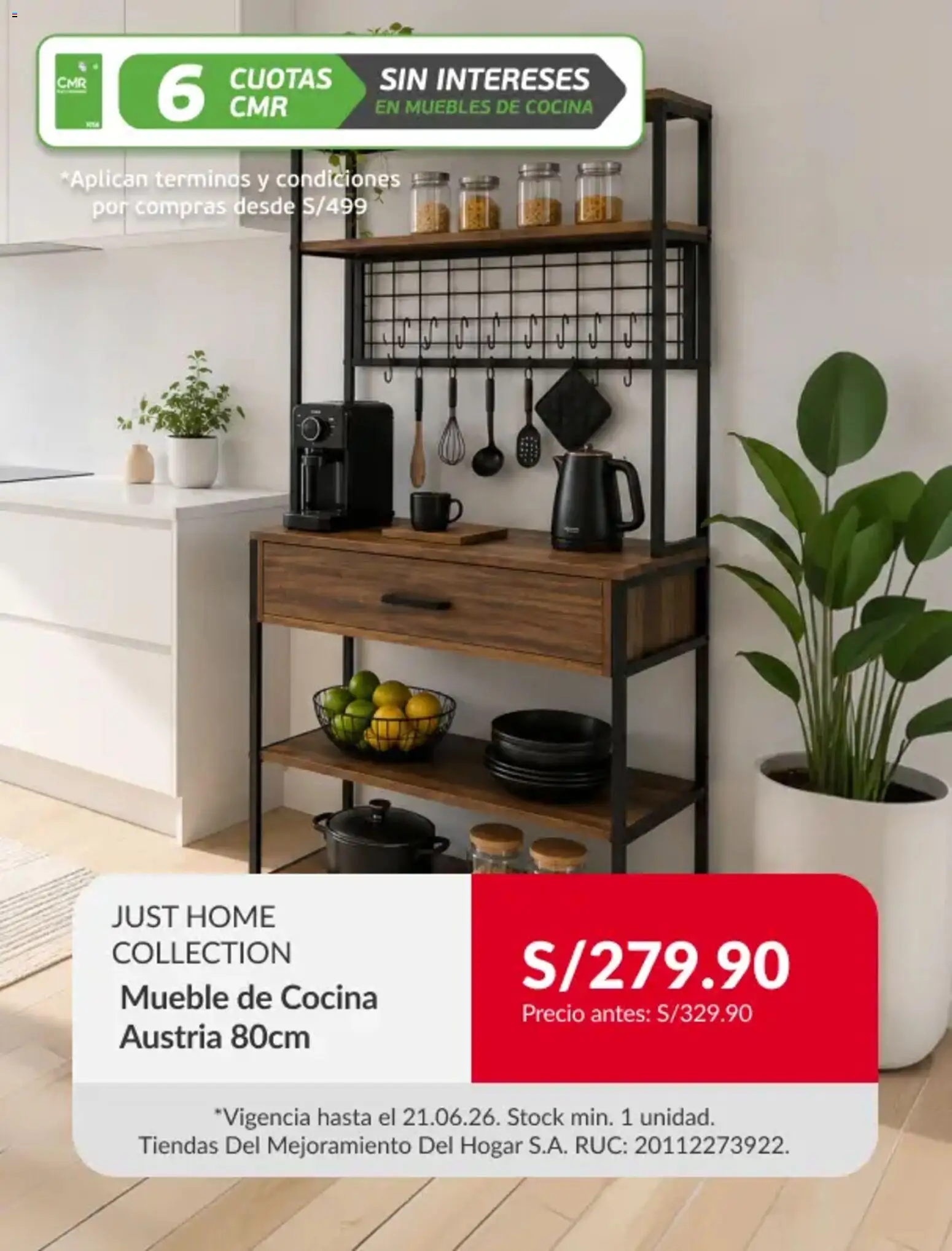 Catálogo Sodimac válido desde 15.06.2026 | Página: 9 | Productos: Cocina