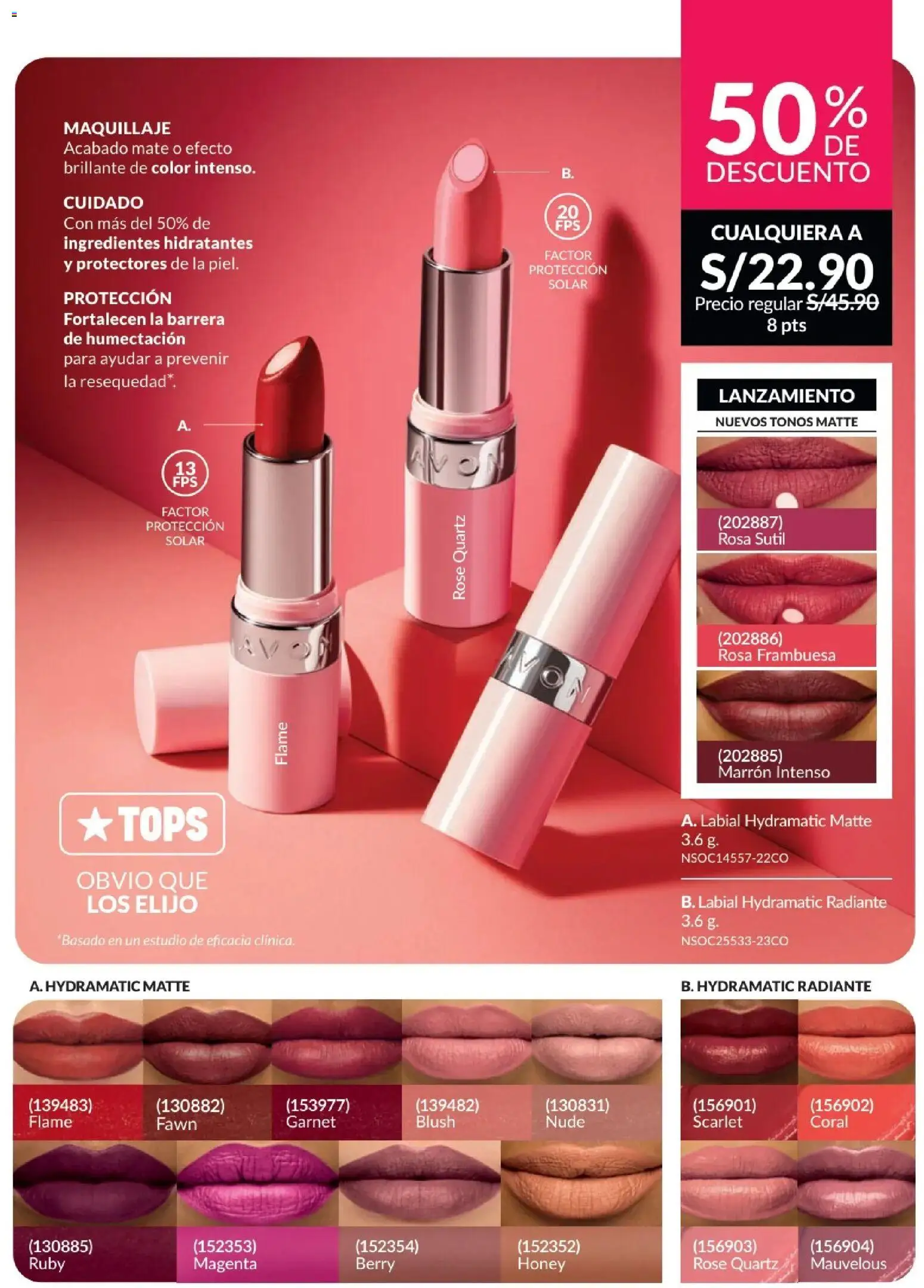 Catálogo Avon válido desde 21/04/2026 | Página: 13 | Productos: Maquillaje