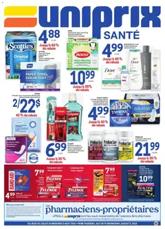 Preview of Uniprix - Uniprix Sante from shop Uniprix valid from Jul 30, 2026