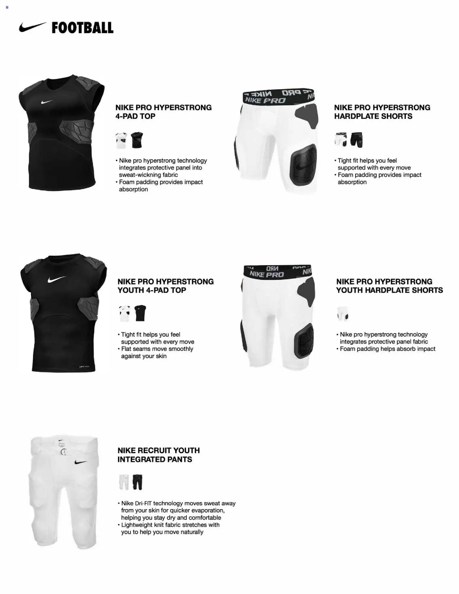 Dunham's Sports Football & Soccer Guide - valid from 07/09/2026 | Page: 11 | Products: Pants, Shorts