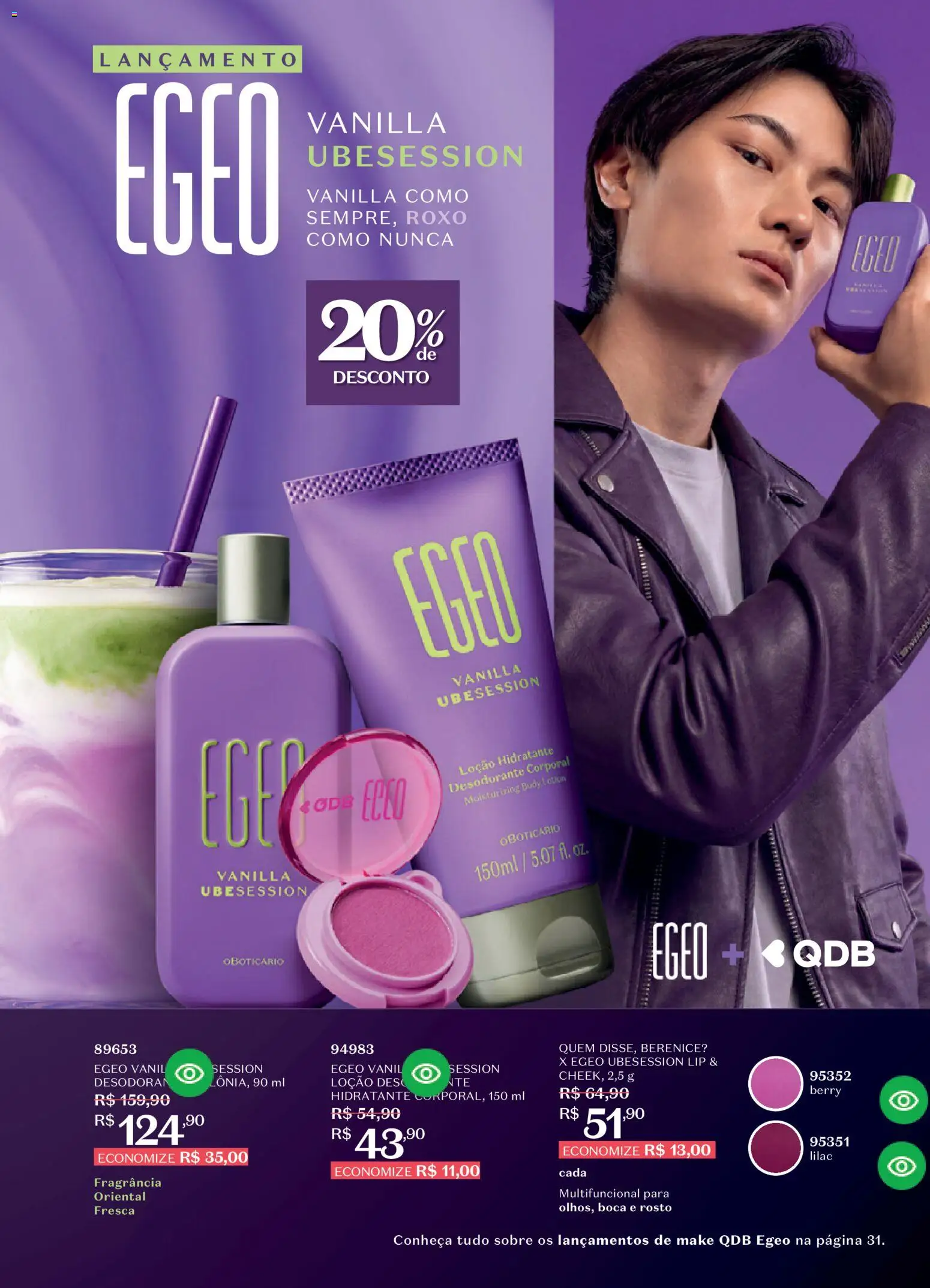 O Boticário Folheto - válido de 10/08/2026 | Página: 9 | Produtos: Fragrância, Multifuncional, Desodorante