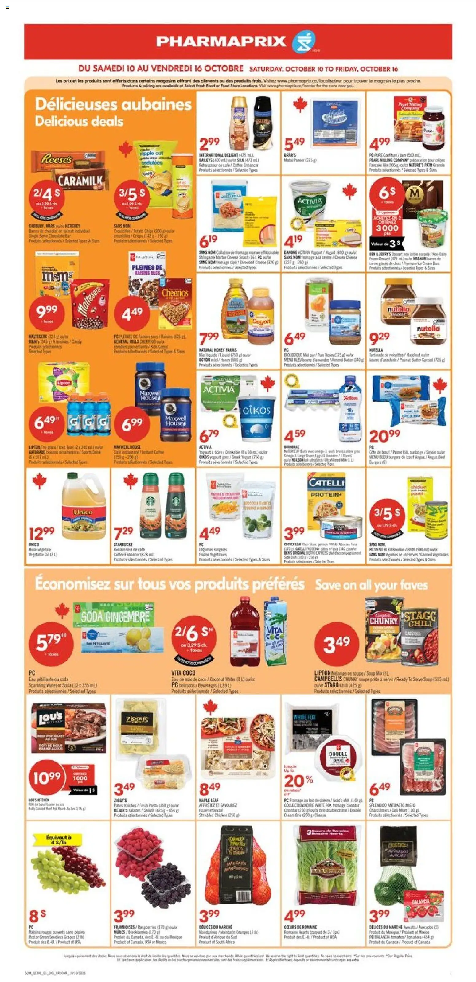 Pharmaprix flyer valid from Oct 10, 2026 | Page: 5