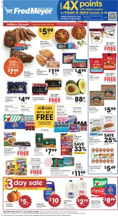 Preview of Fred Meyer weekly ads valid from 10/14/2026