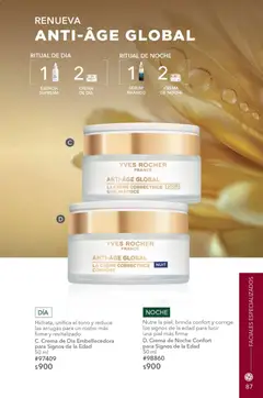 Vista previa de Yves Rocher campaña 11 2026, nuevo folleto de la tienda, válido en México a partir del 04/08/2026 | Página: 91 | Productos: Serum, Crema