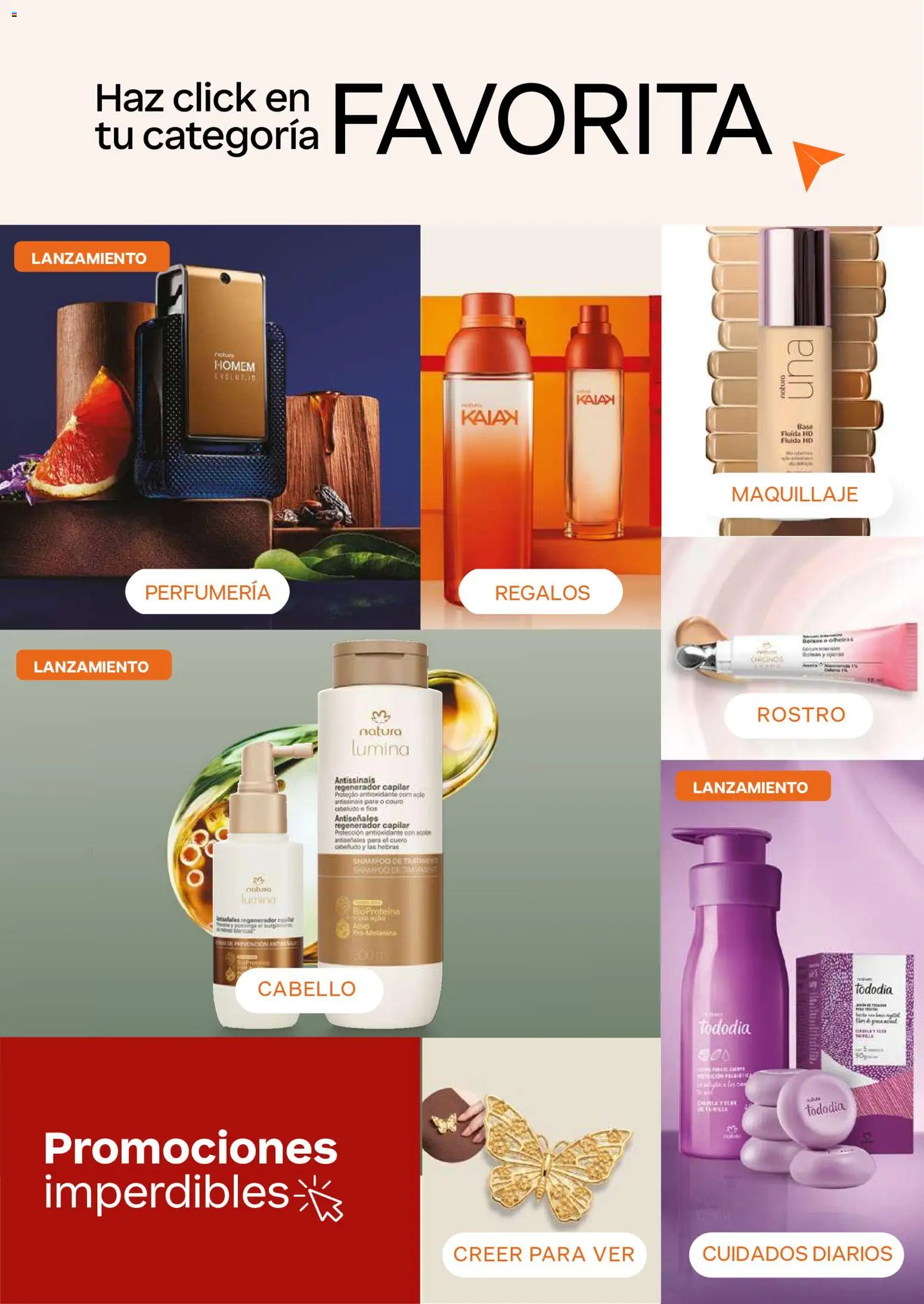 Natura revista - valida desde el 13/08/2026 | Página: 5 | Productos: Maquillaje, Aceite