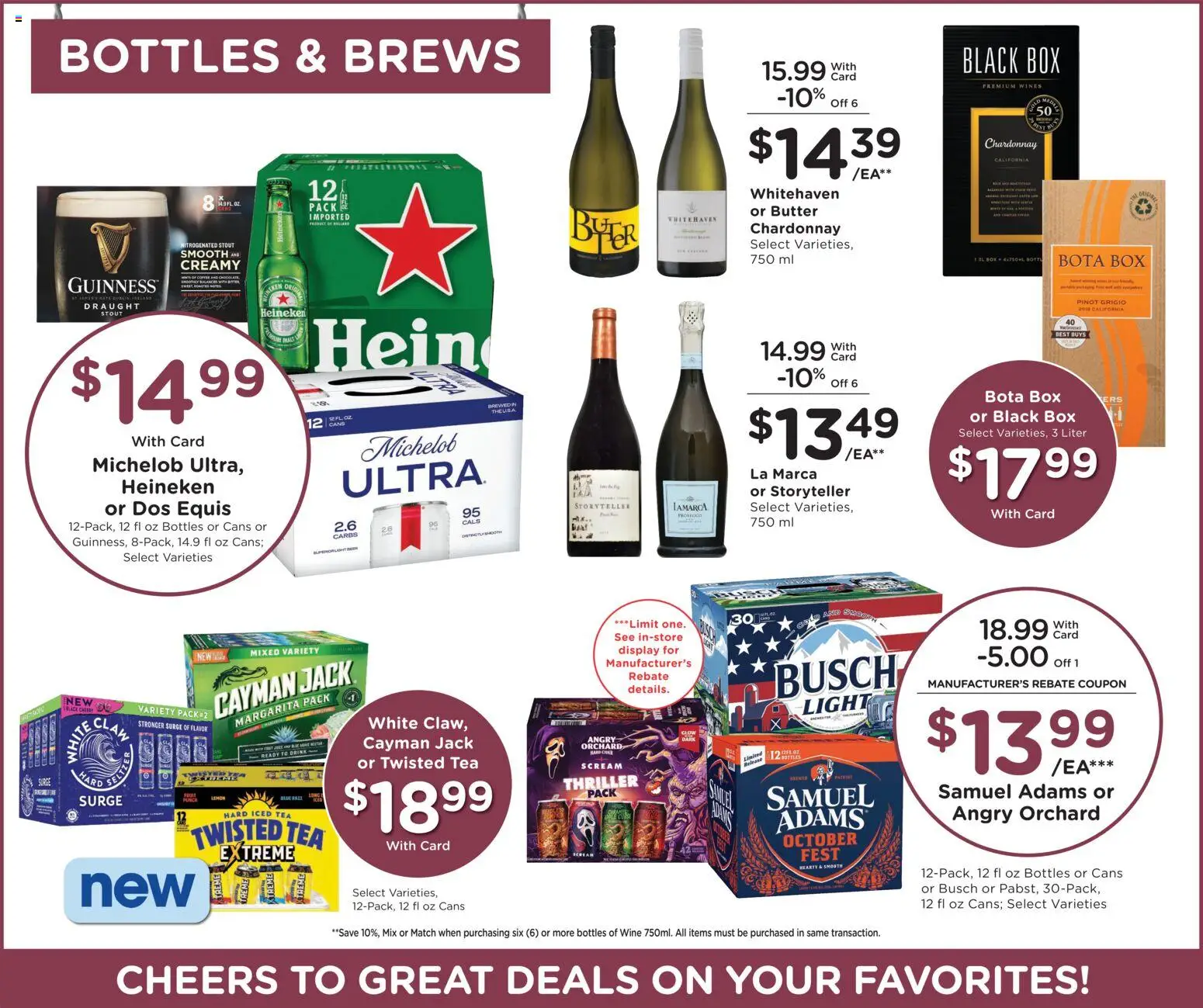 King Soopers Weekly Ad - valid from 09/02/2026 | Page: 12 | Products: Box, Chocolate, Wine, Lemon