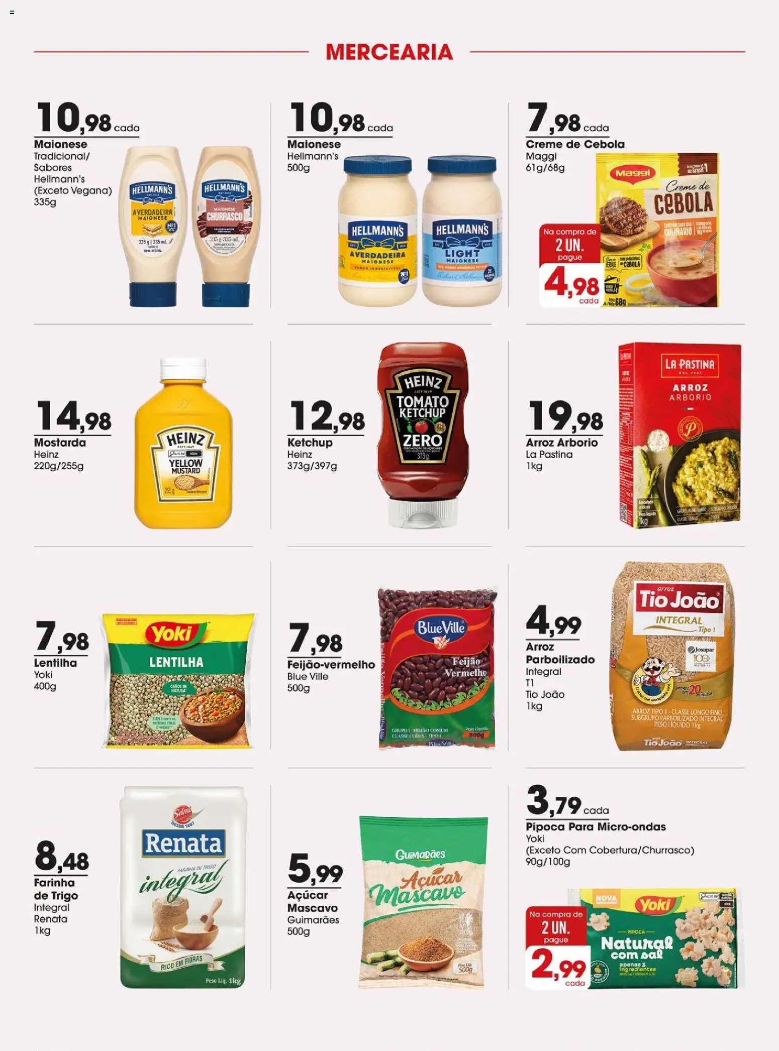 Zaffari Folheto - válido de 11/08/2026 | Página: 4 | Produtos: Feijão, Microondas, Açúcar, Sal