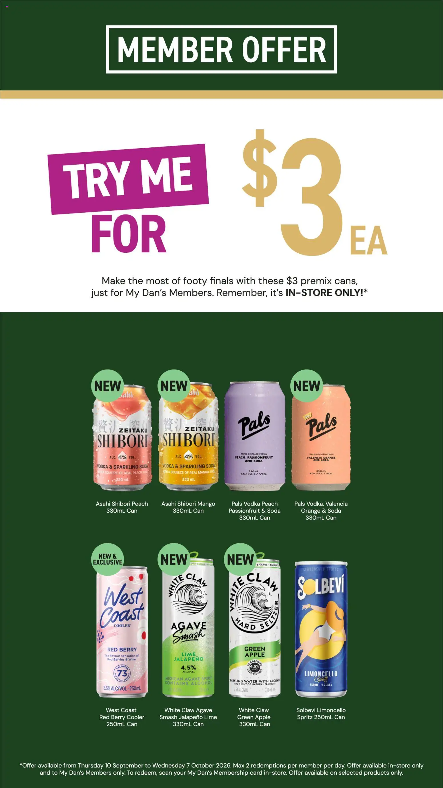 Dan Murphy's catalogue - valid from 10/09/2026 | Page: 27 | Products: Agave, Juice, Passionfruit, Vodka