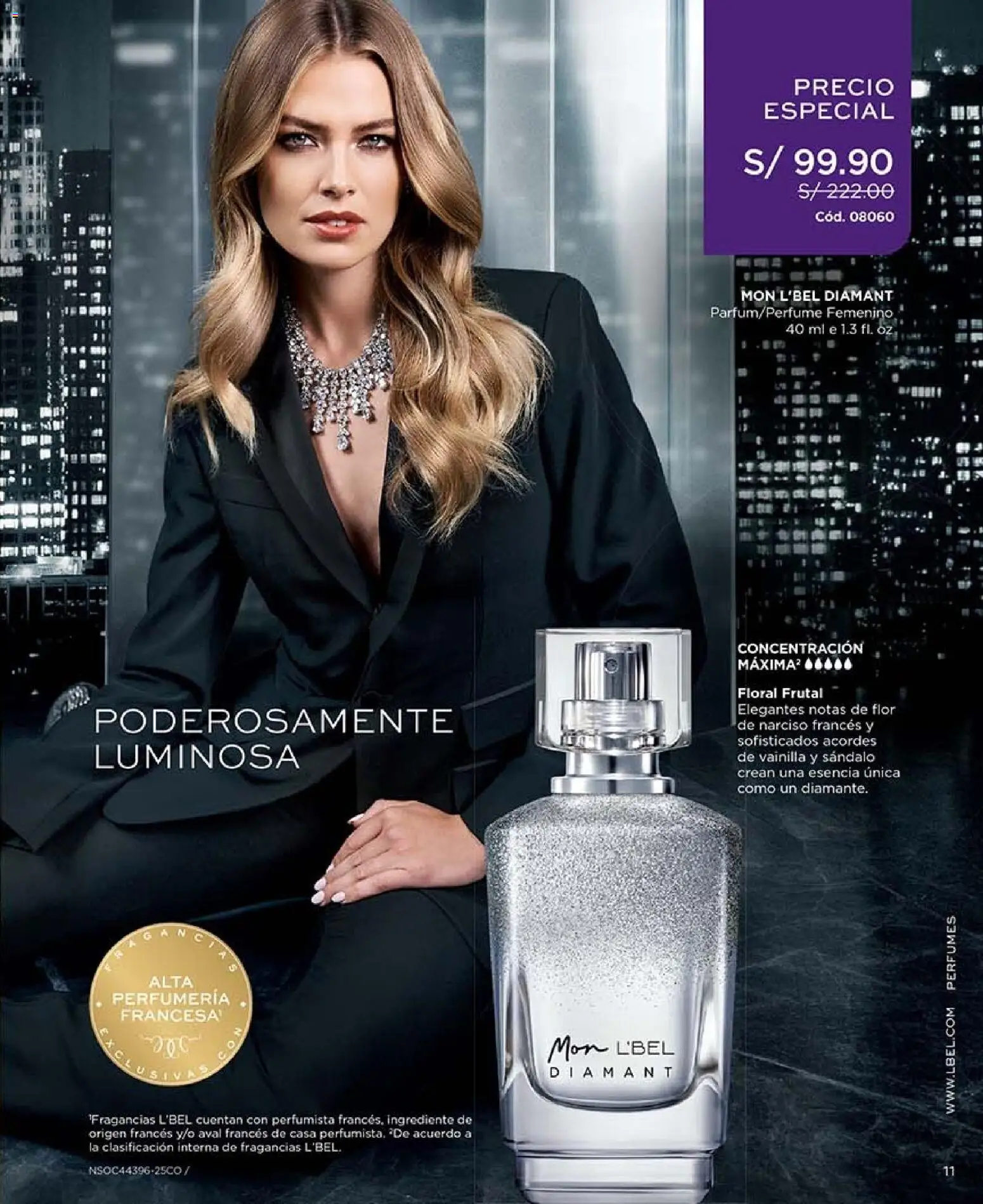 Catálogo L'Bel válido desde 03/10/2026 | Página: 11 | Productos: Perfumes, Vainilla, Narciso