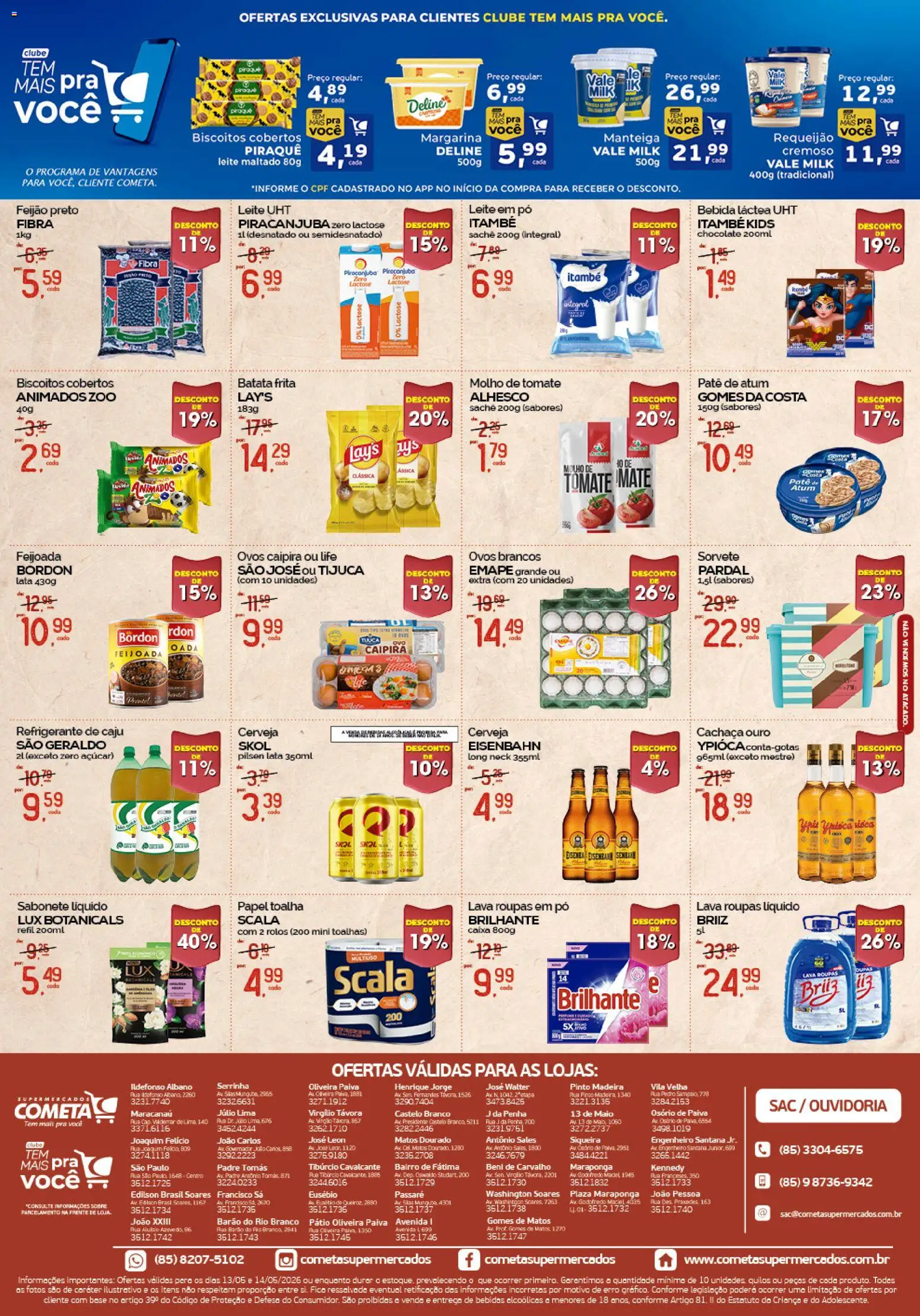 Cometa Supermercados Folheto - válido de 13.05.2026 | Página: 2