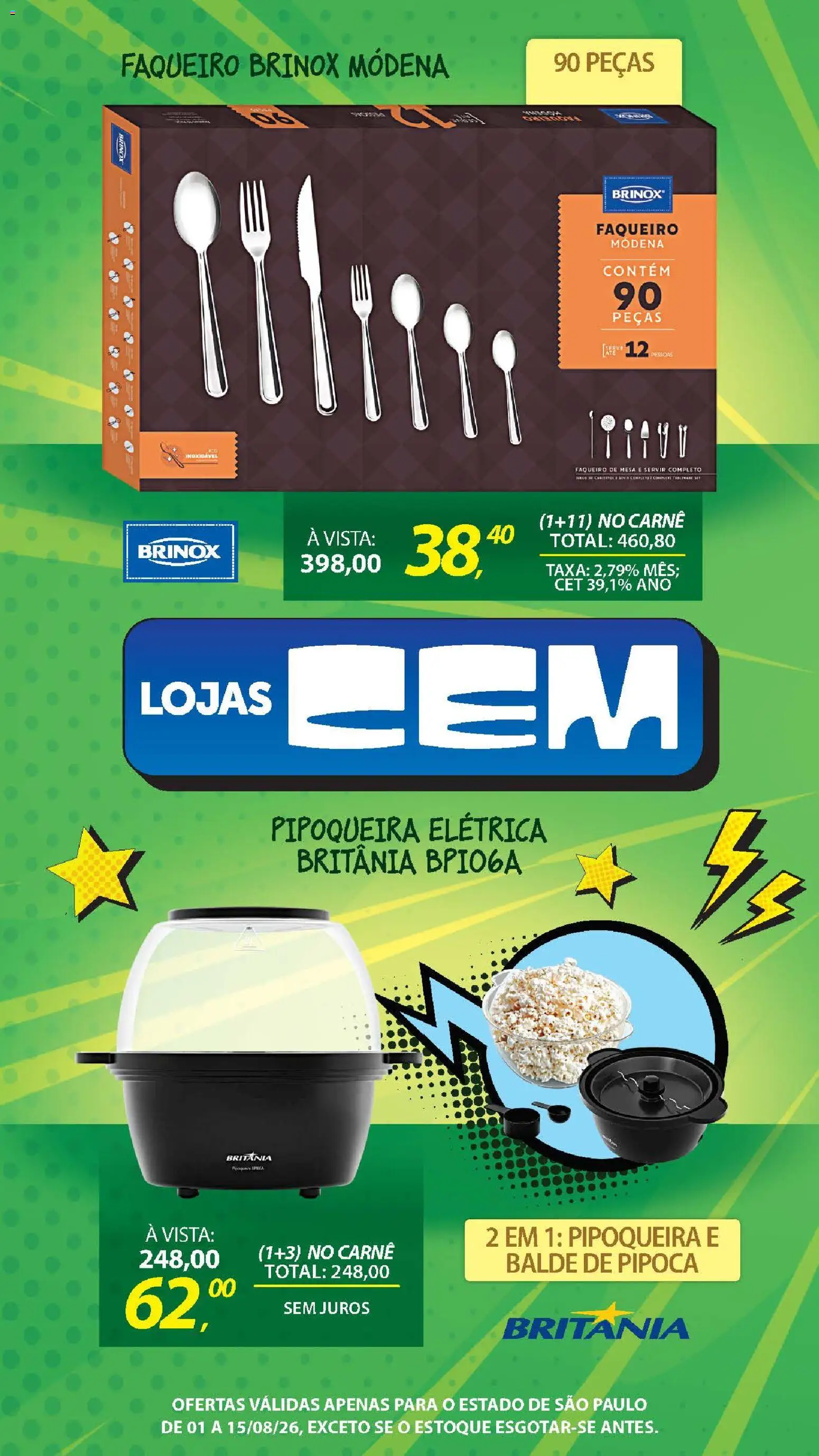 Lojas Cem Folheto - válido de 01/08/2026 | Página: 76
