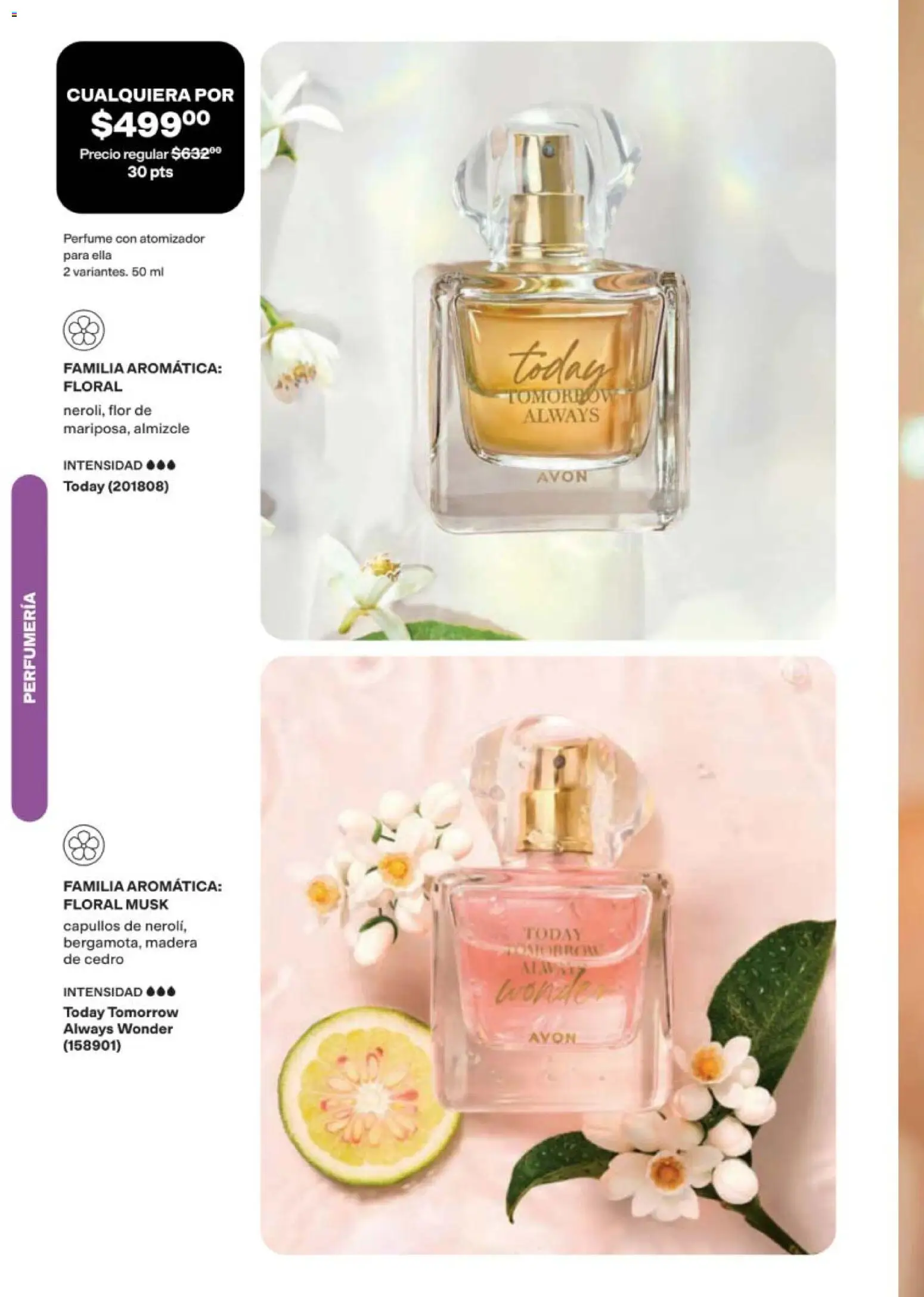 Nuevas ofertas de AVON válidas en toda la República Mexicana desde el 11/09/2026. ¡Encuentra las mejores ofertas en AVON campaña 14 2026! | Página: 72 | Productos: Perfume