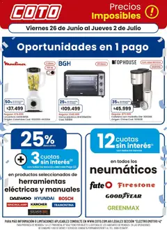 Vista previa Coto - Electro Motivo válido desde el 26/06/2026