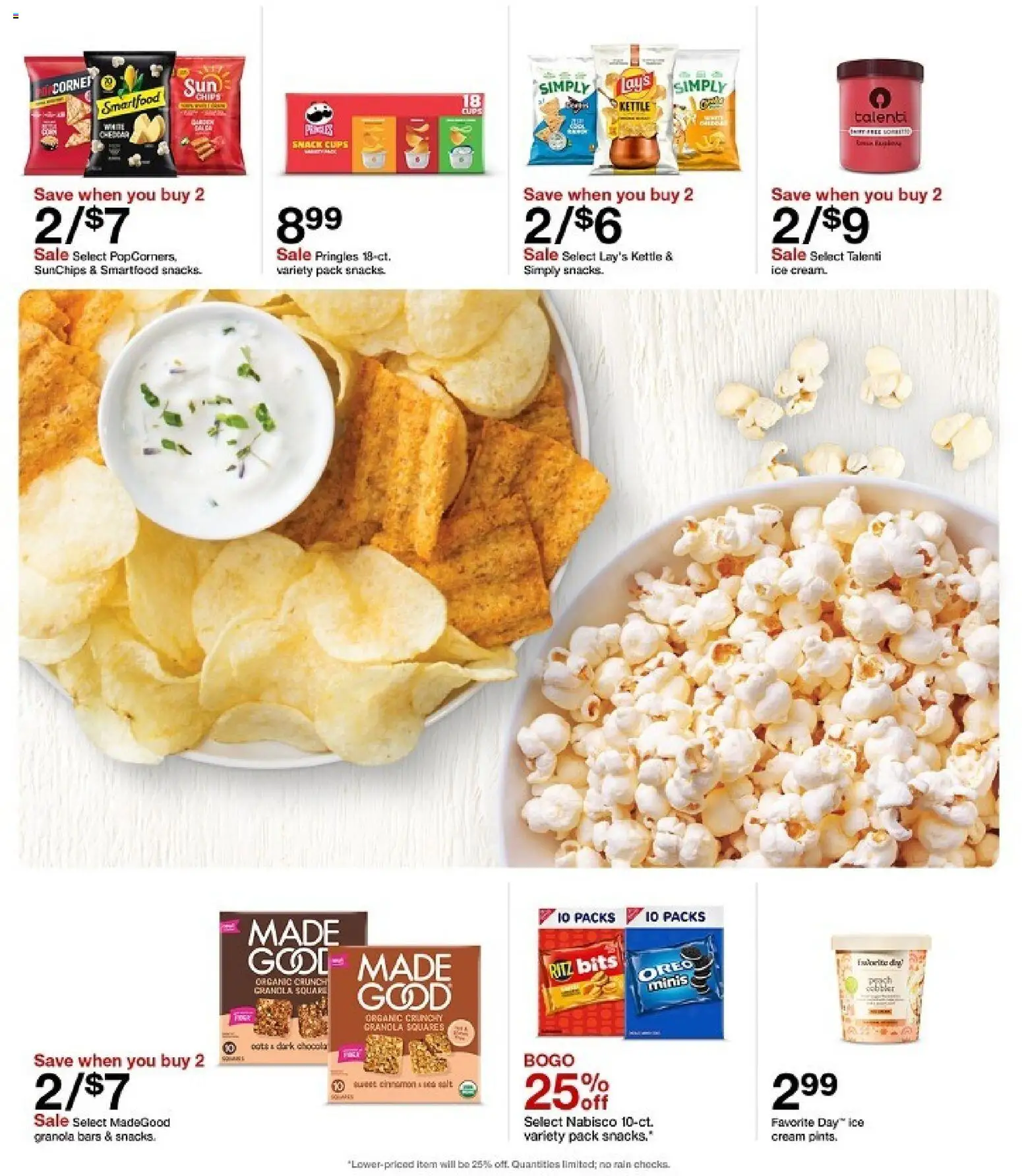Target Weekly Ad - valid from 07/26/2026 | Page: 31 | Products: Chips, Cream, Ice cream, Kettle