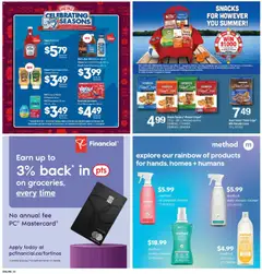 Preview of Fortinos weekly flyer / circulaire from shop Fortinos valid from Jul 9, 2026 | Page: 19 | Products: Ketchup, Detergent, Shower, Chocolate