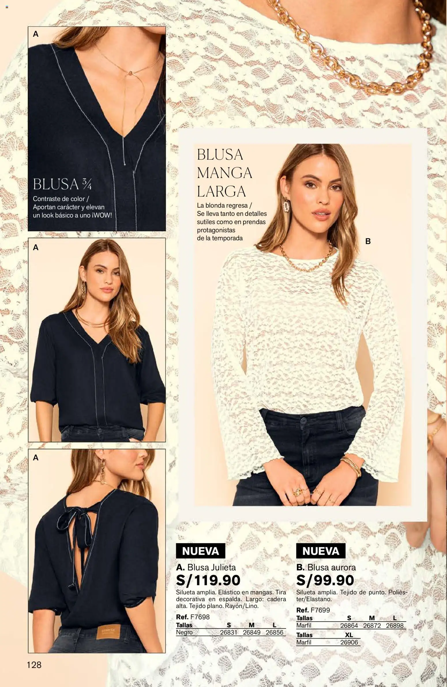 Catálogo Leonisa válido desde 24/08/2026 | Página: 128 | Productos: Blusa