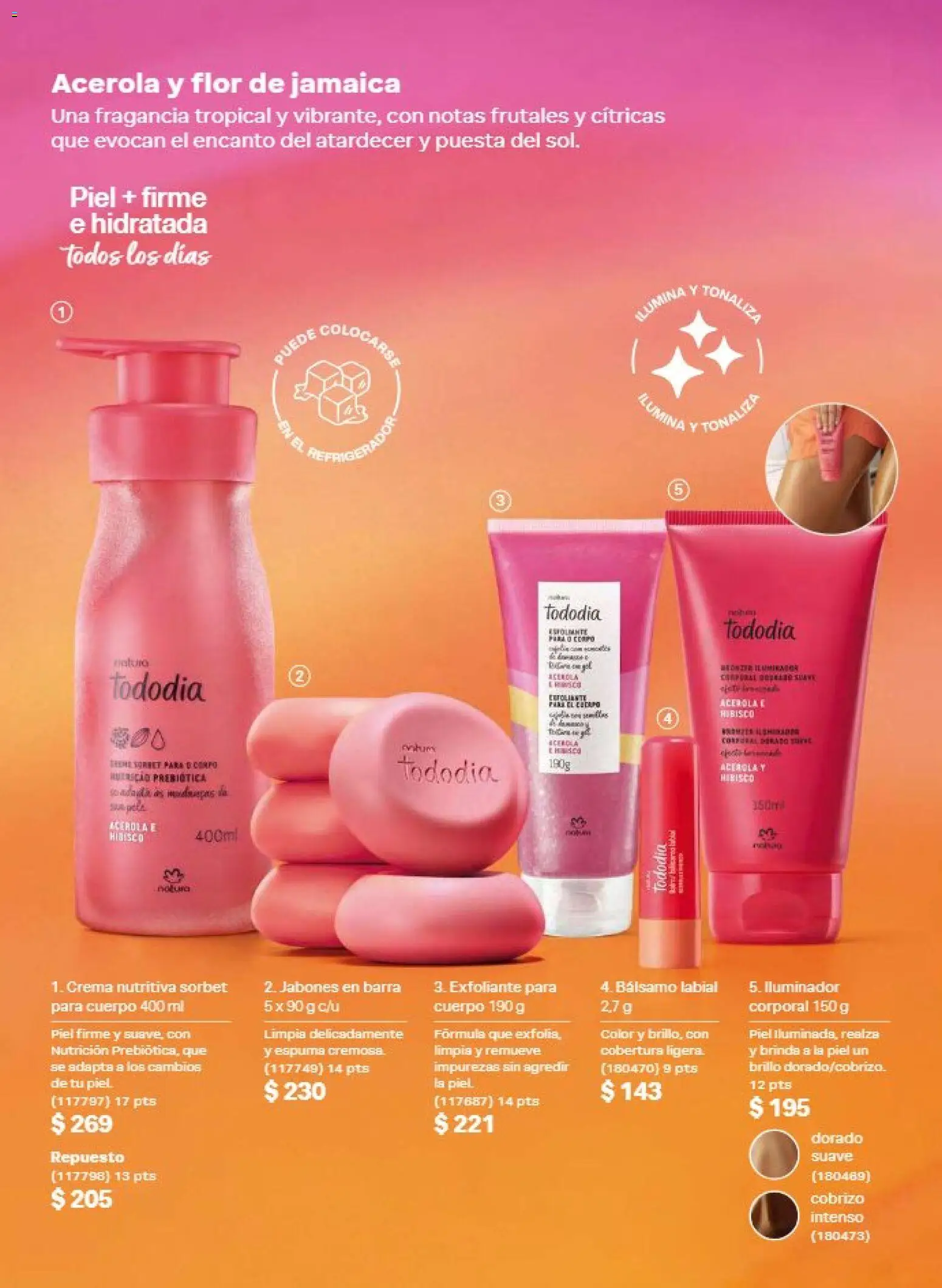 Nuevas ofertas de Natura válidas en toda la República Mexicana desde el 21/08/2026. ¡Encuentra las mejores ofertas en Natura campaña 13 2026! | Página: 108 | Productos: Exfoliante, Bálsamo, Fragancia, Bálsamo labial