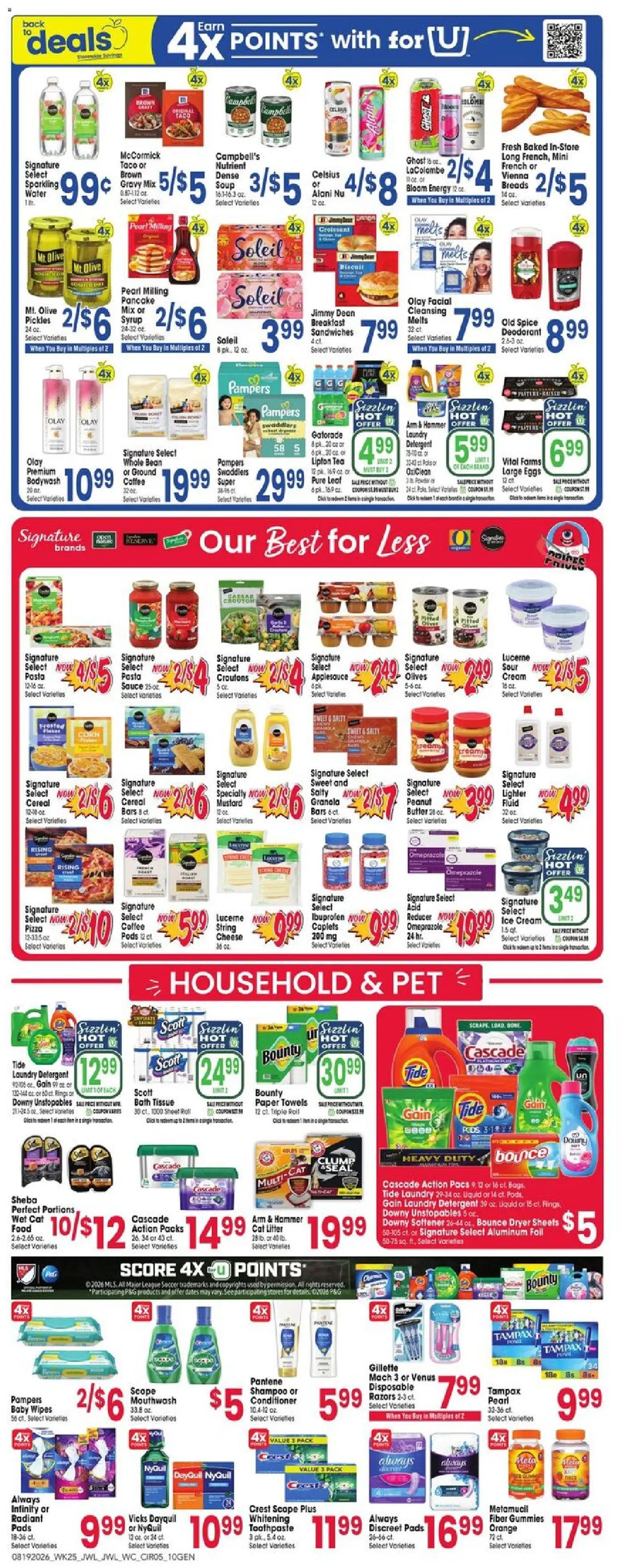 Jewel Osco Weekly Ad - IN - valid from 08/19/2026 | Page: 5 | Products: Corn, Cheese, Mustard, Ice cream