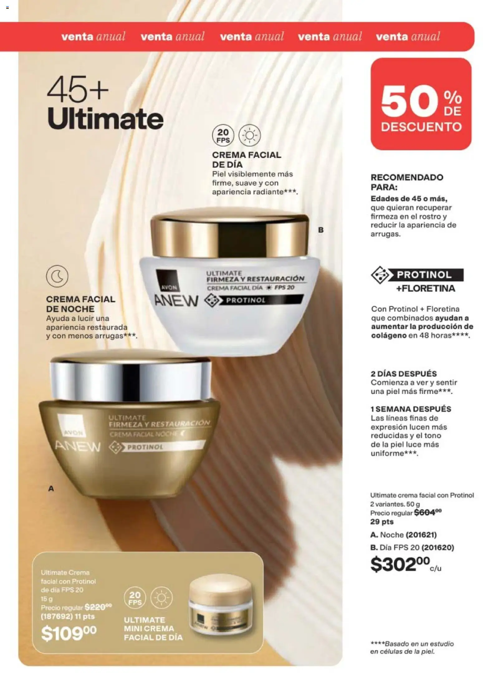 Nuevas ofertas de AVON válidas en toda la República Mexicana desde el 11/09/2026. ¡Encuentra las mejores ofertas en AVON campaña 14 2026! | Página: 117 | Productos: Crema, Crema facial, Radiante