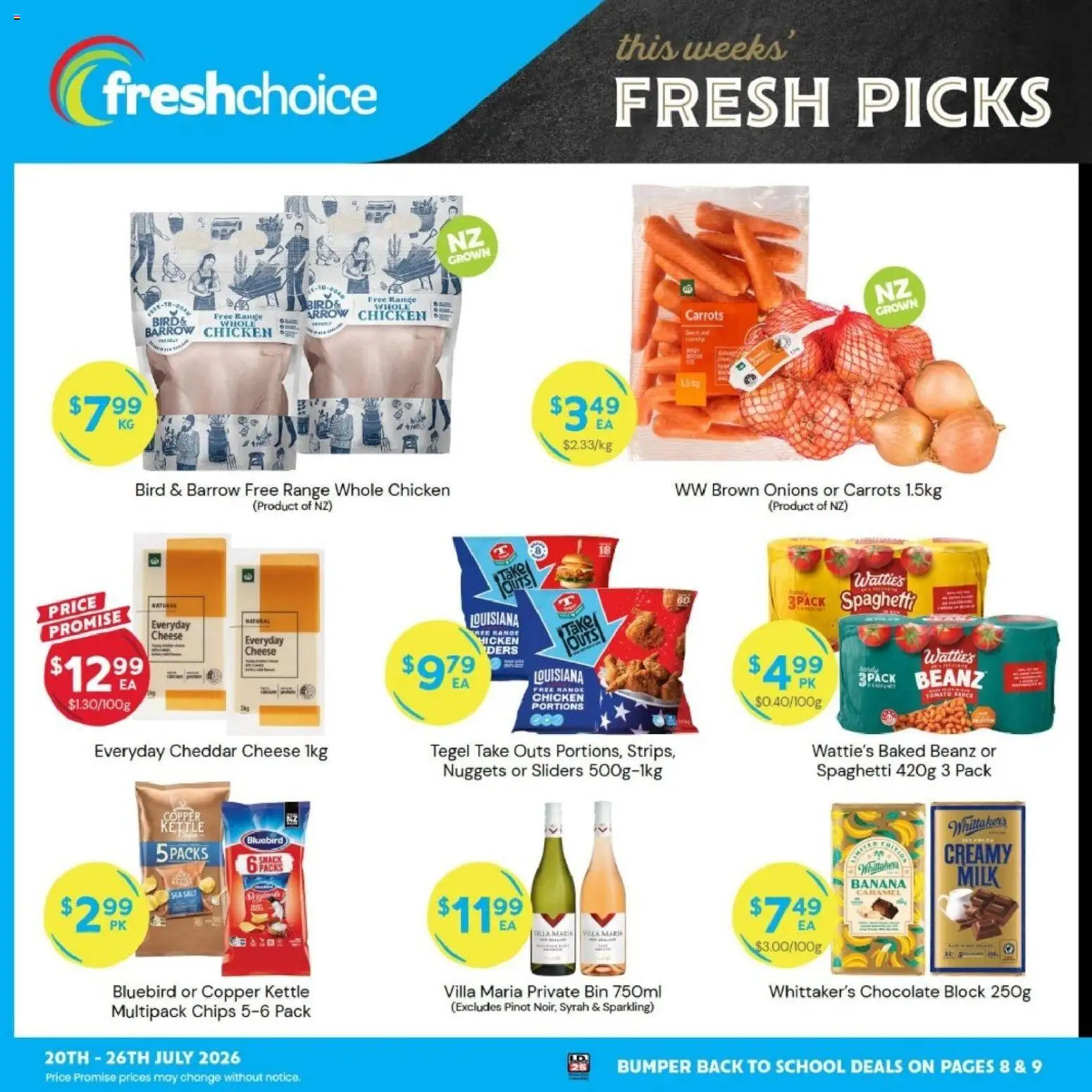 FreshChoice catalogue from 20 Jul 2026 | Page: 1