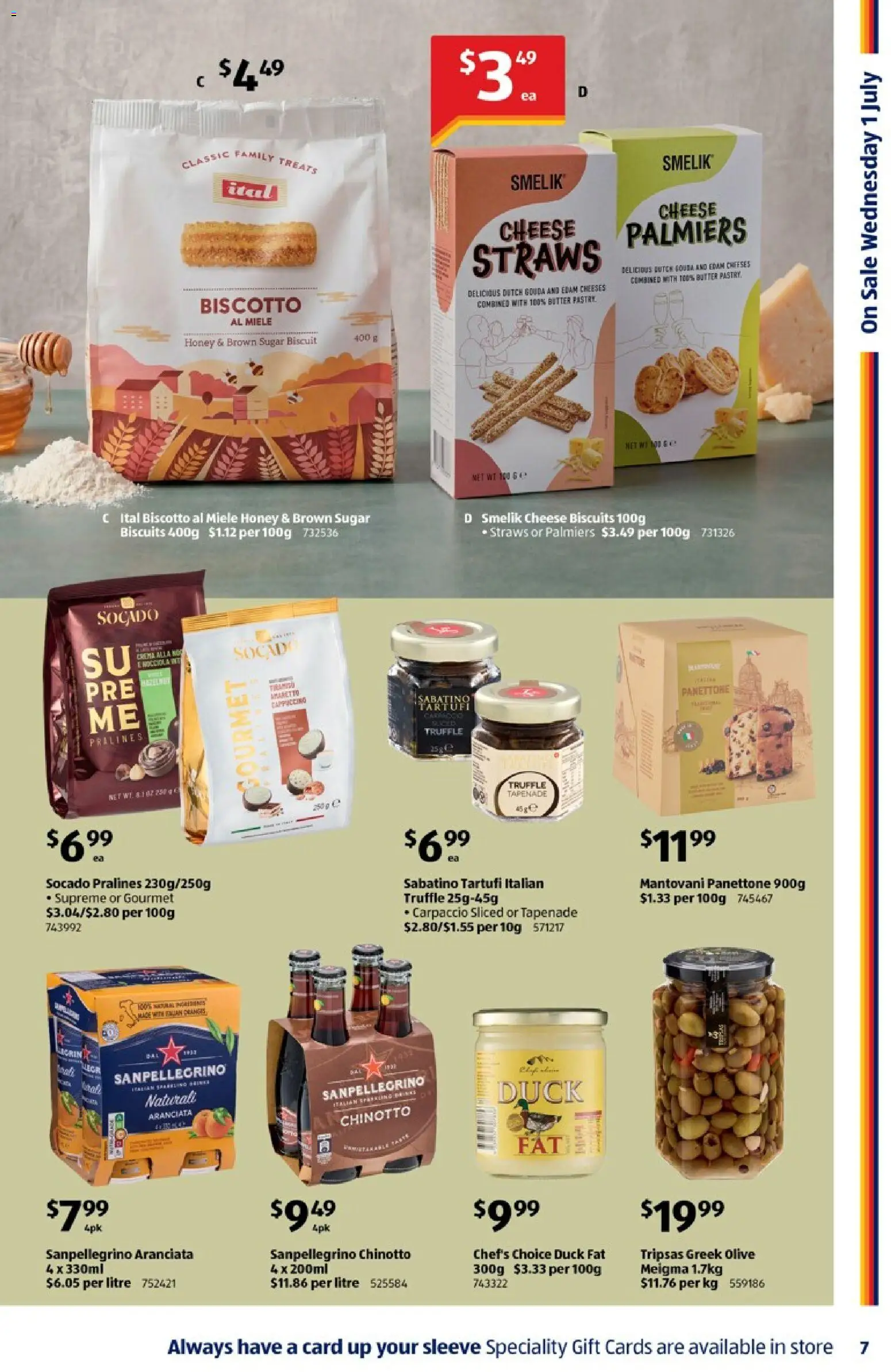 Aldi catalogue - valid from 01/07/2026 | Page: 7 | Products: Butter, Duck, Cheese, Sugar