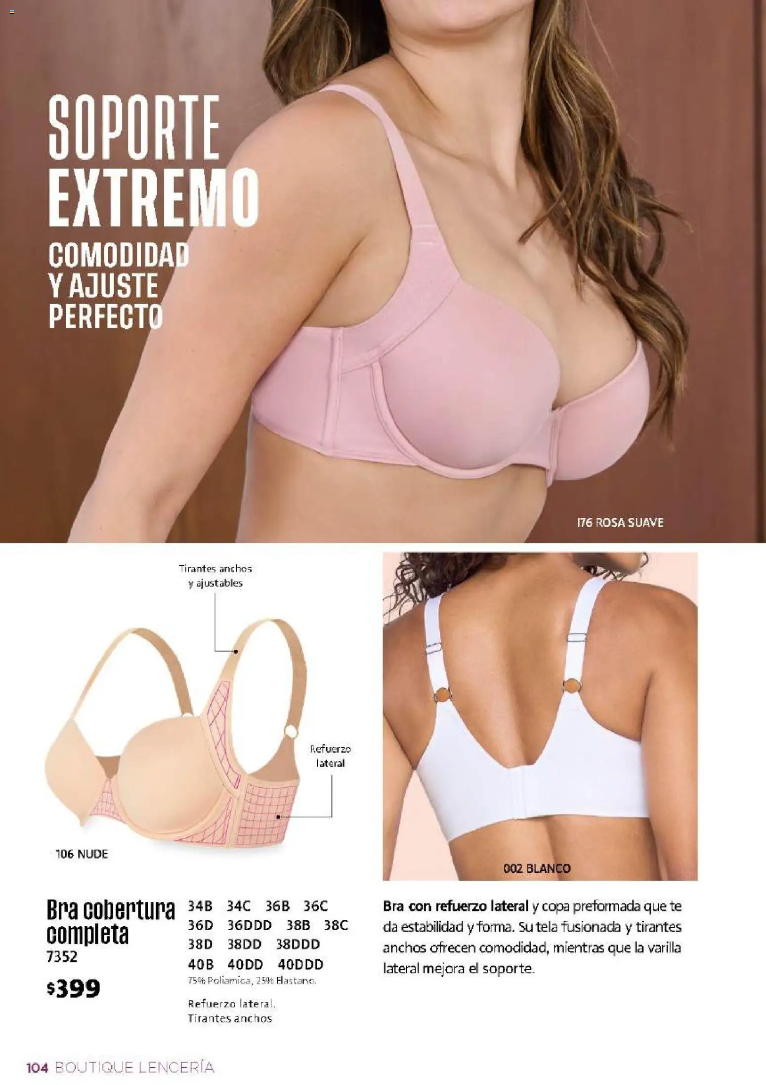 Nuevas ofertas de Ilusión válidas en toda la República Mexicana desde el 01/08/2026. ¡Encuentra las mejores ofertas en Ilusión catálogo Otoño! | Página: 106 | Productos: Tirantes, Lenceria, Té