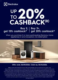 Preview of The Good Guys Electrolux - valid from 03/09/2026 | Page: 5 | Products: Household, Date