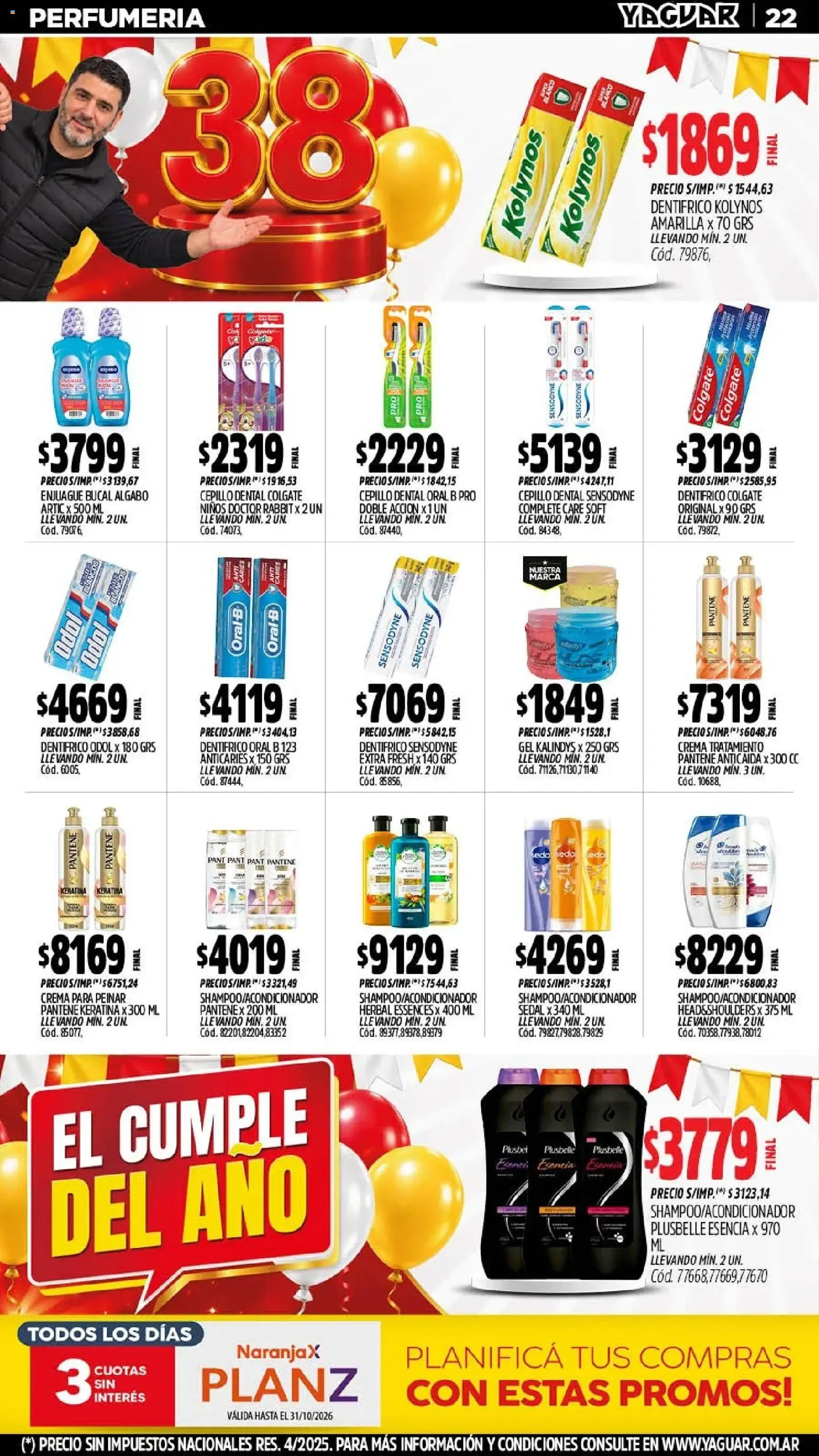 Yaguar - Oferta Semanal Parque Chacabuco │ válido desde el 26/10/2026 | Página: 24