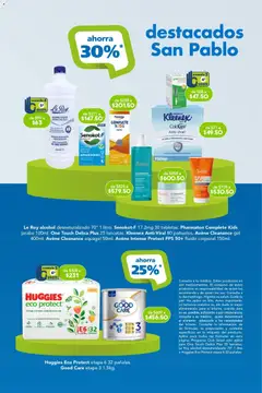 Vista previa de Farmacia San Pablo catálogo, nuevo folleto de la tienda, válido en México a partir del 23/08/2026 | Página: 14 | Productos: Limpiador, Pañales, Jarabe, Alcohol
