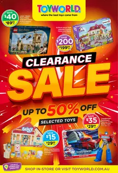 Preview of Toyworld catalogue - valid from 17/08/2026