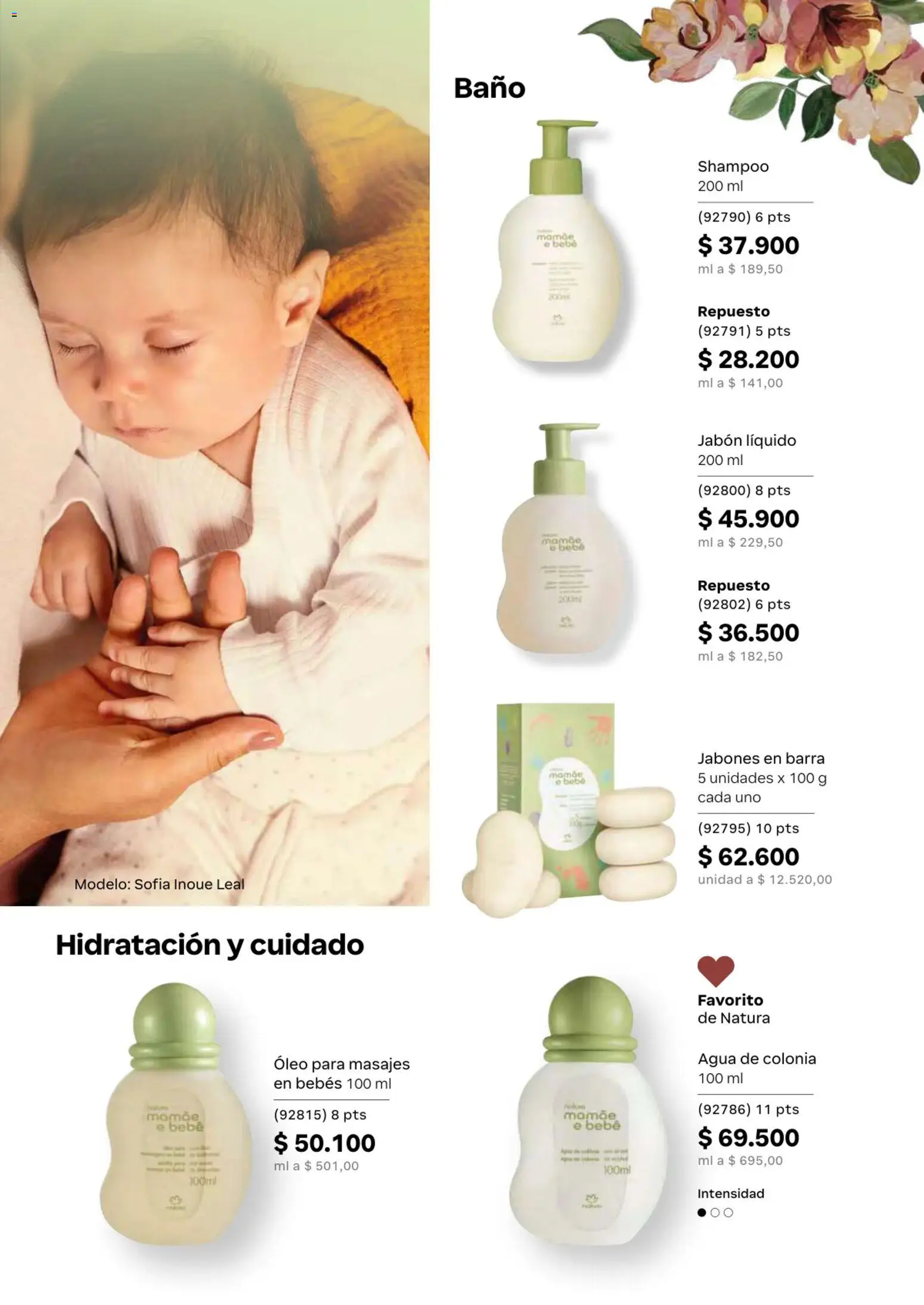 Natura revista - valida desde el 01.04.2026 | Página: 167 | Productos: Agua, Jabón líquido, Shampoo, Jabón