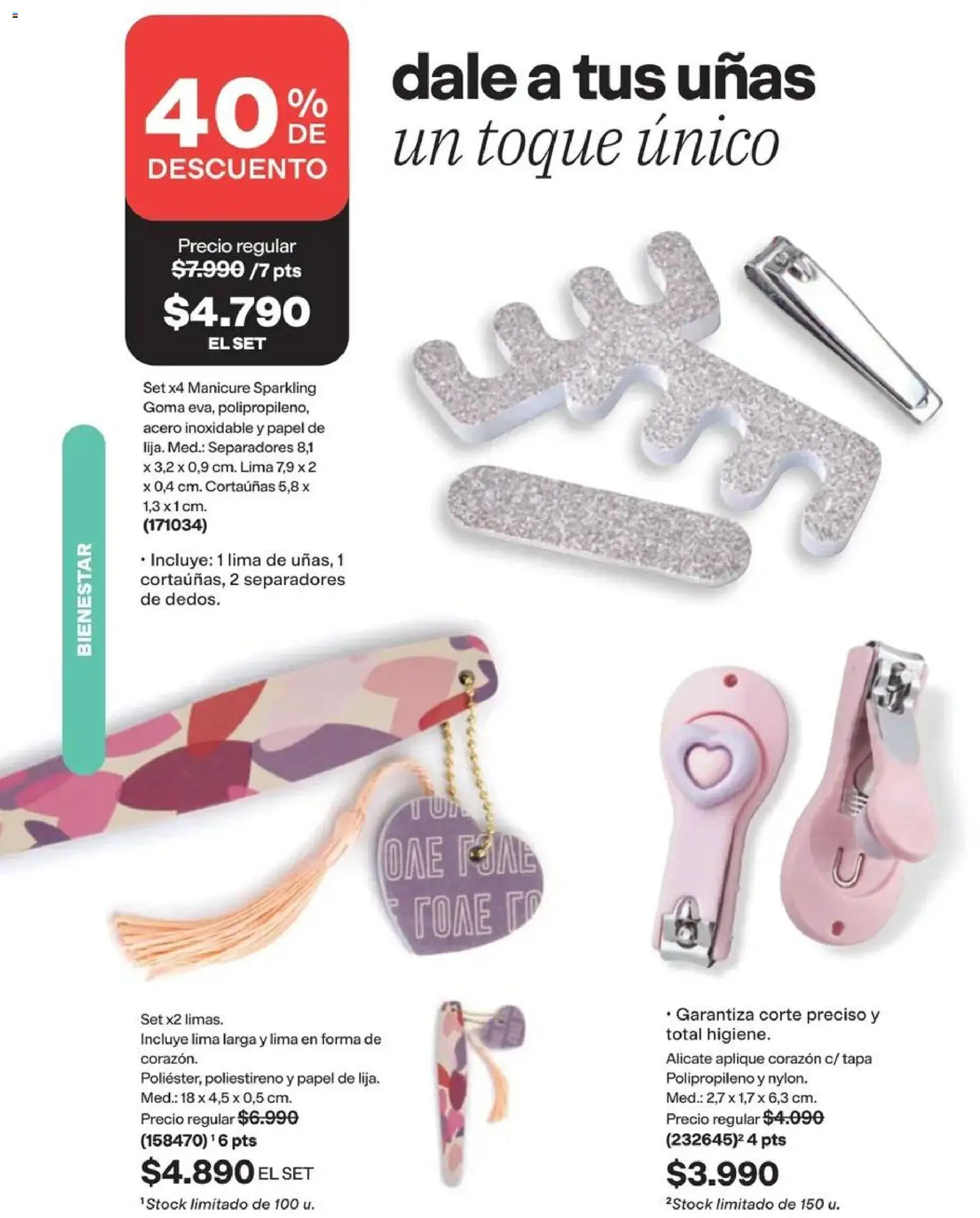Catálogo Avon Campaña 14 │ válido desde el 15.09.2026 | Página: 127 | Productos: Lima, Alicate, Tapa, Cortauñas