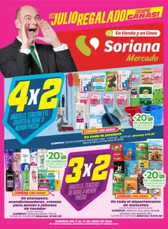 Vista previa de Soriana Julio Regalado Mercado Nacional, nuevo folleto de la tienda, válido en México a partir del 05.06.2026
