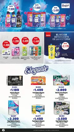 Vista previa Makro Ofertas especiales válido desde el 17/09/2026 | Página: 6 | Productos: Papel higiénico, Baño, Jabón en polvo, Suavizante