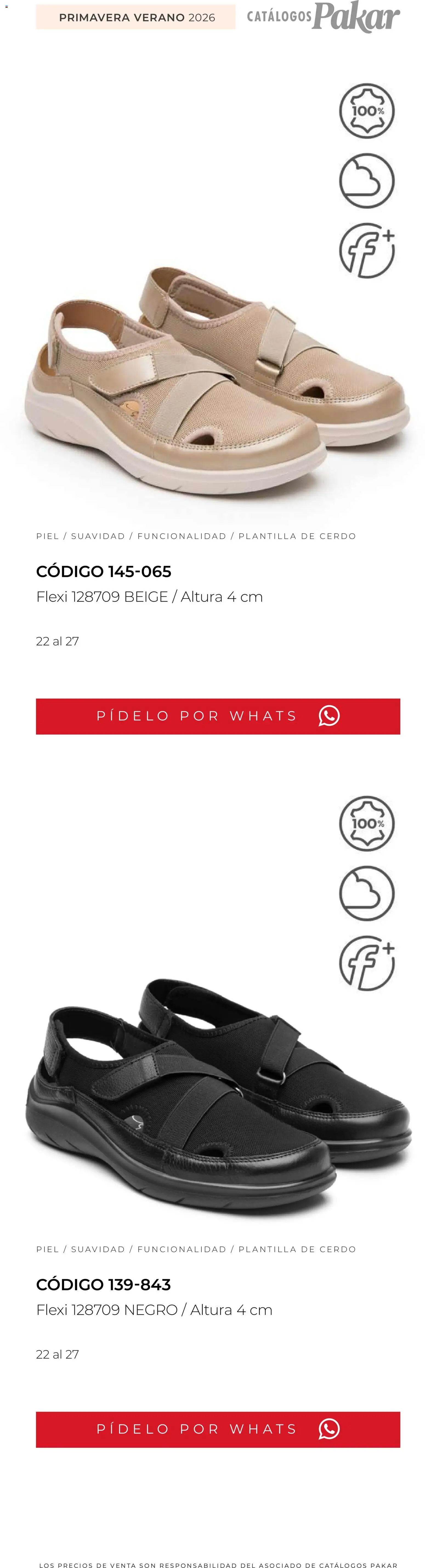 Nuevas ofertas de SC Pakar válidas en toda la República Mexicana desde el 04/03/2026. ¡Encuentra las mejores ofertas en SC Pakar catálogo Flexi PV26! | Página: 89 | Productos: Cerdo